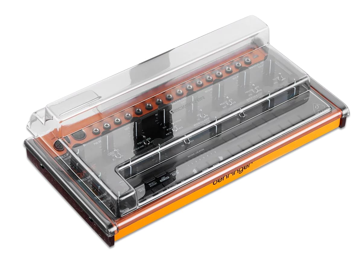 Decksaver Cover for Behringer Crave - Super-Durable Polycarbonate Protective lid in Smoked Clear Colour, Made in The UK - The Producers' Choice for Unbeatable Protection