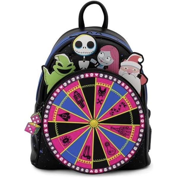 Loungefly Portatessere Scary Teddy – The Nightmare Before Christmas, Multicolore, Similpelle, Porta Tessere Con Clip, Regalo Perfetto Per Fan Del Film, Ufficiale EMP
