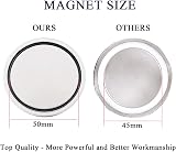Uolor Fishing Magnet 160 Kg Round Neodymium Magnet N35 60mm Power view 5