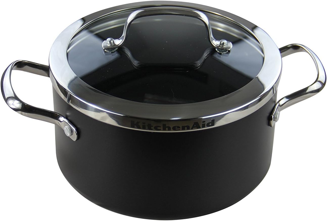 KitchenAid Saucepan with Lid ø 22 cm Amazon.co.uk Kitchen & Home