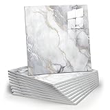 Chejiaye 10pcs Marble Peel and Stick Backsplash