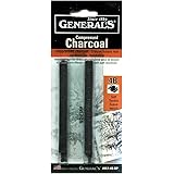 General Compressed Charcoal Stick 4B 2/Pk
