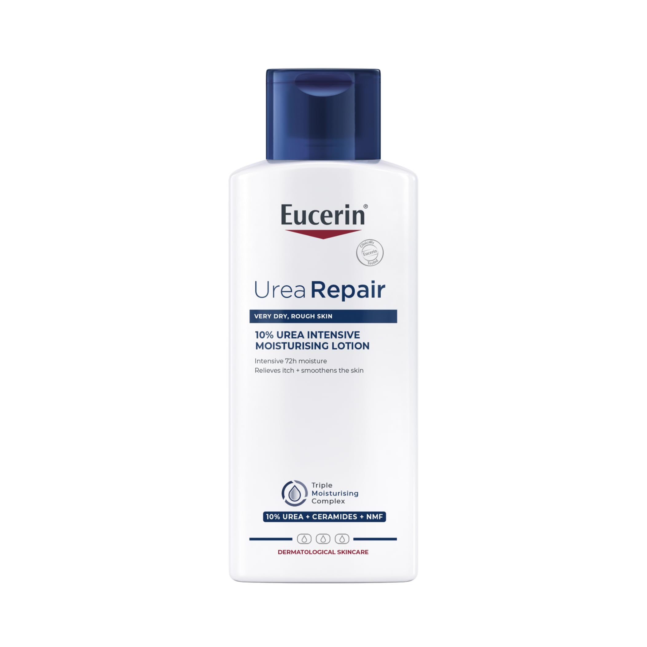 Eucerin UreaRepair Plus Body Lotion 10% Urea 250ml, Intensive Body Cream for Dry and Rough Skin, Skincare with Urea for Dry Skin