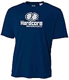 Hardcore Men's Short Sleeve Rash Guard Surf Shirt