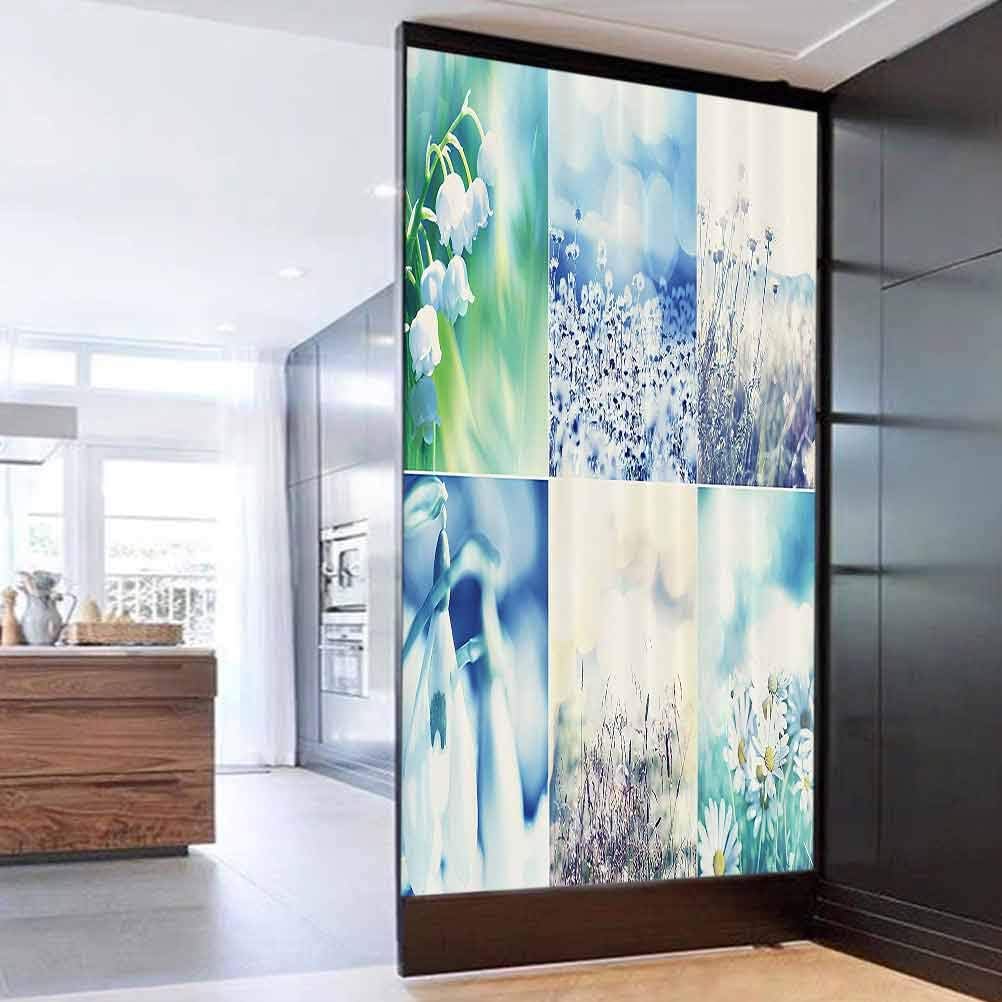 Película de vidrio tintado para ventana, colección de decoración del