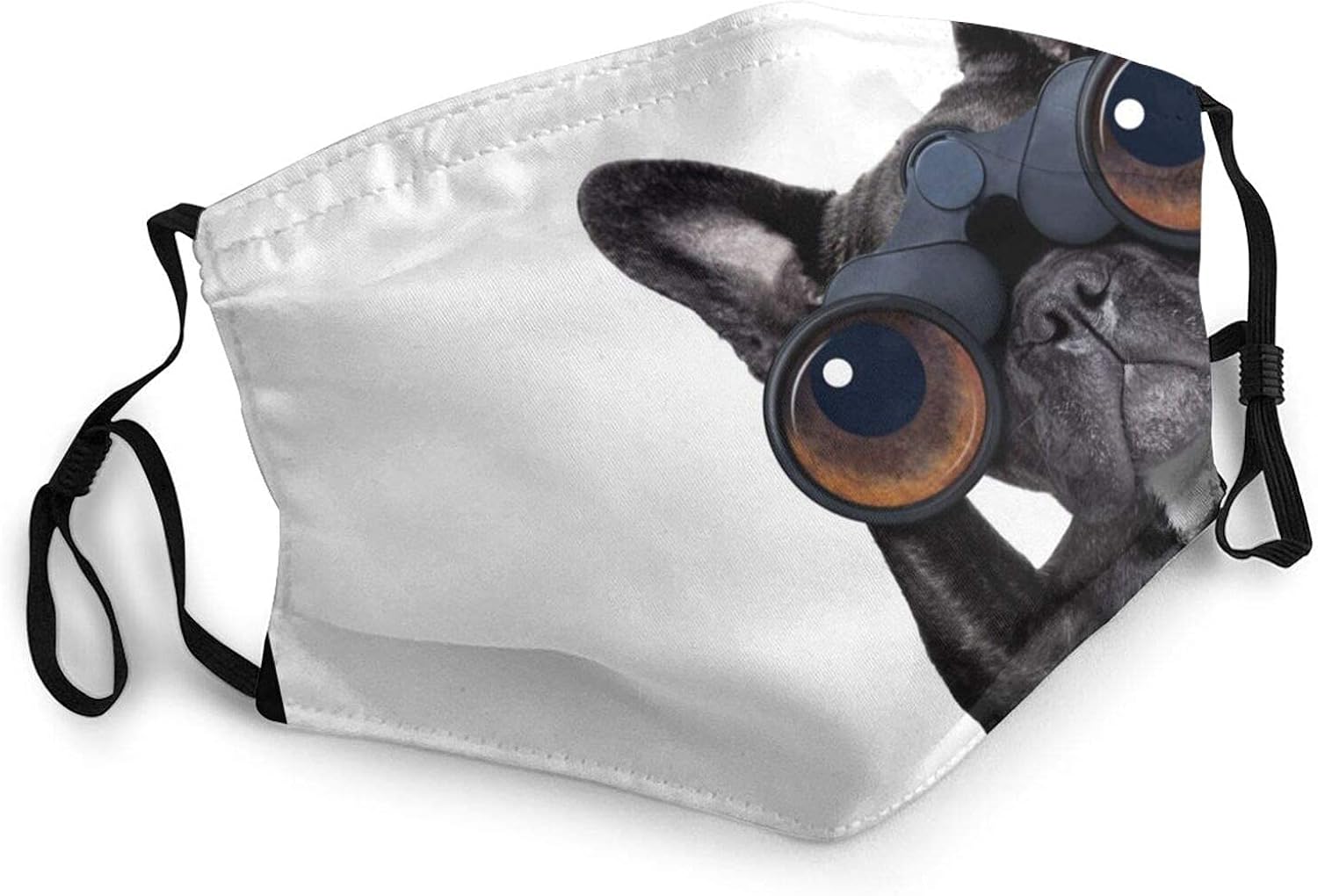 Funny Dog Pattern Face Mask,Adjustable Washable Reusable Facial