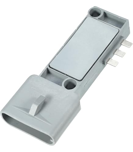 Module De Contrôle D'Allumage 4D0905351 – Compatible Audi A8 / A4 / VW Passat / Beetle 1997-2000, Unité Interne ICM Noire ABS + Métal