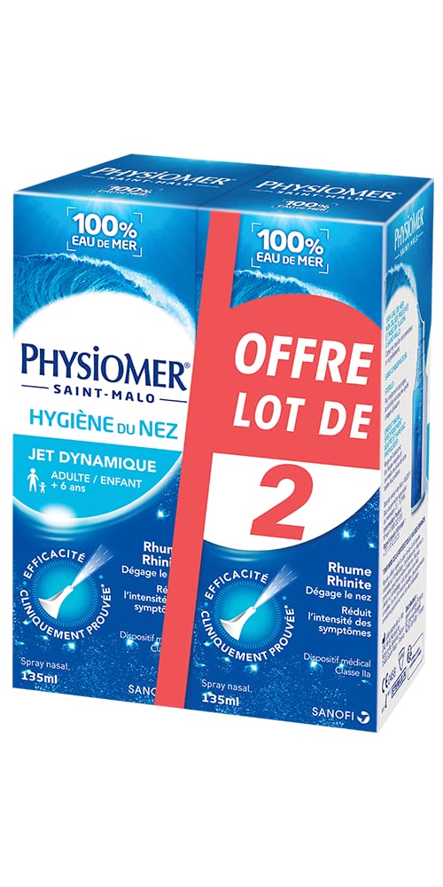 Physiomer Nasal Hygiene Dynamic Jet 2 X 135Ml