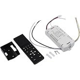 Ceiling Fan Receiver Replacement with Remote Control 6 Speed 2 Hour Timer | 100-265VAC Input, DC 24V Output 190mA &plusmn;5% Output Current