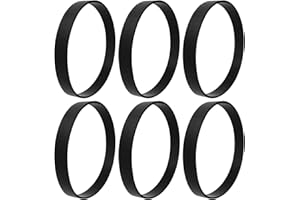 6 Pack Vacuum Belt Replacement for Bissell ProHeat 2X Revolution Pet Pro Carpet Cleaner 1548,1551,1986,1964, 2007, 2007P, 155