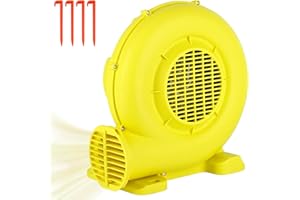 Carivia Inflatable Blower, 750W/1.0HP Bounce House Blower, Commercial Air Blowers for Large Inflatables, Portable Fan Pump Pe