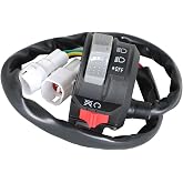 labwork Switch On Off Run StartStop Headlight Replacement for Yamaha YFZ450 | Replacement for Yamaha Grizzly Raptor 250 125 4KB-83973-21-00
