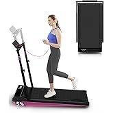 Walking Pad Treadmill Under Desk,Walking Pad for Office Home,Portable Mini Treadmill,2 in 1 Walking Jogging with Remote Control, LED Display