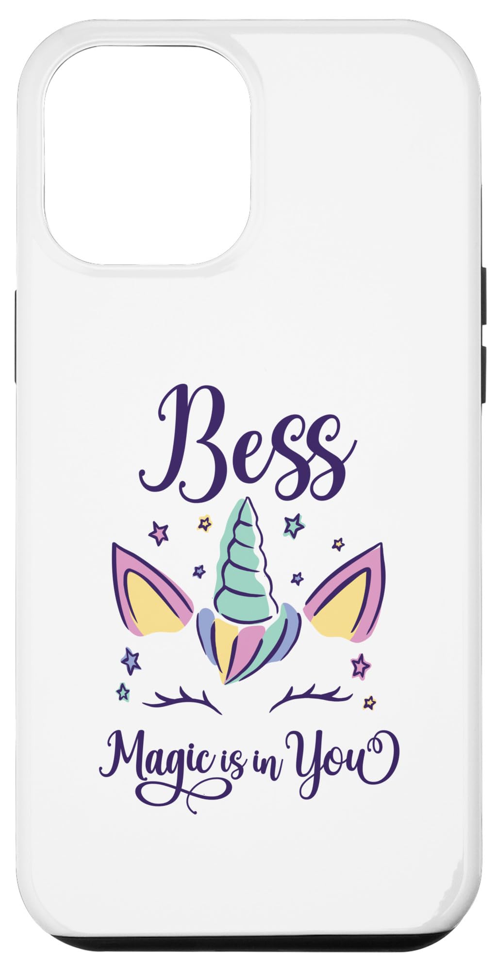 iPhone 14 Pro Max First Name Bess Personalized I Love Bess Case