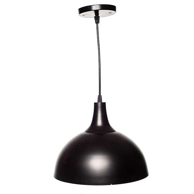 Brightt 8 Lighting Black Iron Decorative Hanging Pendant Lights Fluorescent Bulb for Home Decoration
