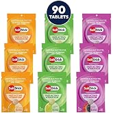 SaltStick High Sodium Electrolyte FastChews Variety Pack - 90 Tablets | 9 packets of our most popular flavors. Chewable electrolyte tablets that start working in 45 seconds&mdash;no mixing, no waiting.