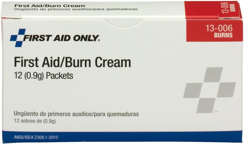 First Aid Only 13-006 First Aid/Burn Cream Packet (Box of 12): Health & Personal Care