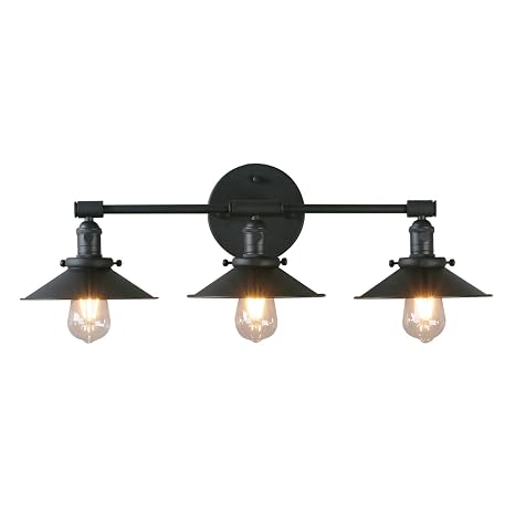 Phansthy 3 Flaming Mit Metall Schirm Wandbeleuchtung Wandleuchten