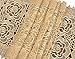 Simhomsen Small Beige Lace Table Runners Dresser Scarves Embroidered Rose Flower 16 × 48 Inch