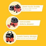 Casdon Henry Vacuum Cleaner Toy Red with Real Suction and Accessories view 5