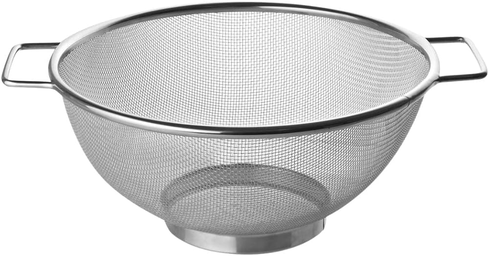 Fackelmann Wire 26cm Colander Stainless Steel Fine Mesh Sieve