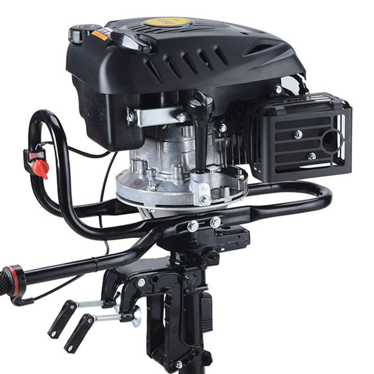 Amazon.com: 4-stroke 7HP Superior Engine Outboard Motor Inflatable Fishing boat  motor (4-stroke 7HP): Sports & Outdoors