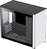 GameMax Spark Micro-ATX Gaming PC Case Dual Tempered Glass USB3 Type C White view 3