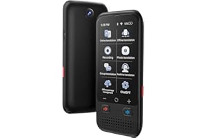ACODO Language Translator Device No WiFi Needed, ChatGpt Instant Two Way Language Translator with 137+ Languages, Offline/Photo/AI Translator Device Voice Translator for Travel Business Learning