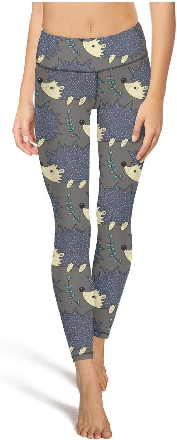 Outlet On Sale Eoyles Gy Women High Waist Slim Fit Forest Friends Cute Mini Hedgehog Fitness Pants For Yoga Leggings At Women S Clothing Store Select From The Newest Brands Like Mcgilltribune Com
