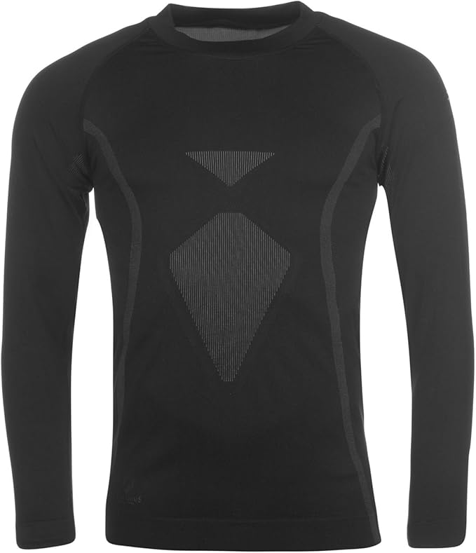Slazenger Mens Thermal Baselayer Top Round Neck Long Sleeve Amazon.co