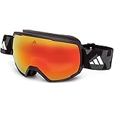 adidas Injected mask Oval Sunglasses, Matte Black, 0