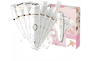 RIDANSTIAN Pluxy Epil Pro 3.0 Women Face Epilator，7-in-1 Painless Body Shaver and Facial Epilator, Pluxy Hair Removal for Face,Rechargeable Hair Removal kit for Facial, Legs, Bikini, Armpit(5v)