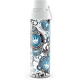 Tervis Venture Lite MLS Charlotte FC - All Over Made in USA Double Walled Insulated Tumbler Travel Cup Keeps Drinks Cold & Hot, 24oz Water Bottle, Classic