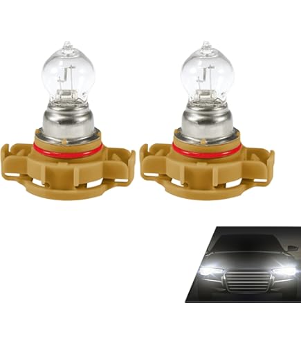 thumbnail image 2 of Gunroil 2 PCS PS24W Car Fog Light Bulbs, 12V Halogen Turn 2 of 10