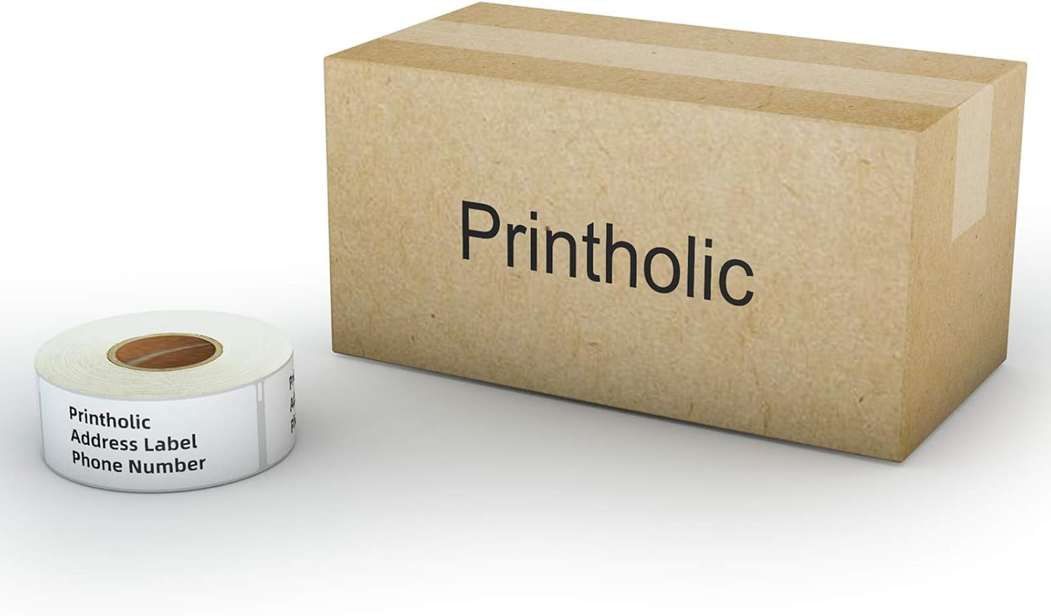 Printholic - Compatible 30336 Adress Labels 1" x 2-1/8" Replacement Labels Compatible for DYMO Labelwriter 450, 450 Turbo, 4XL Multipurpose Labels for Barcode Shipping (12Rolls, 500 Labels/Roll) : Office Products
