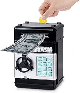Wenosda Huchas Caja de Dinero Cajero Automático ...