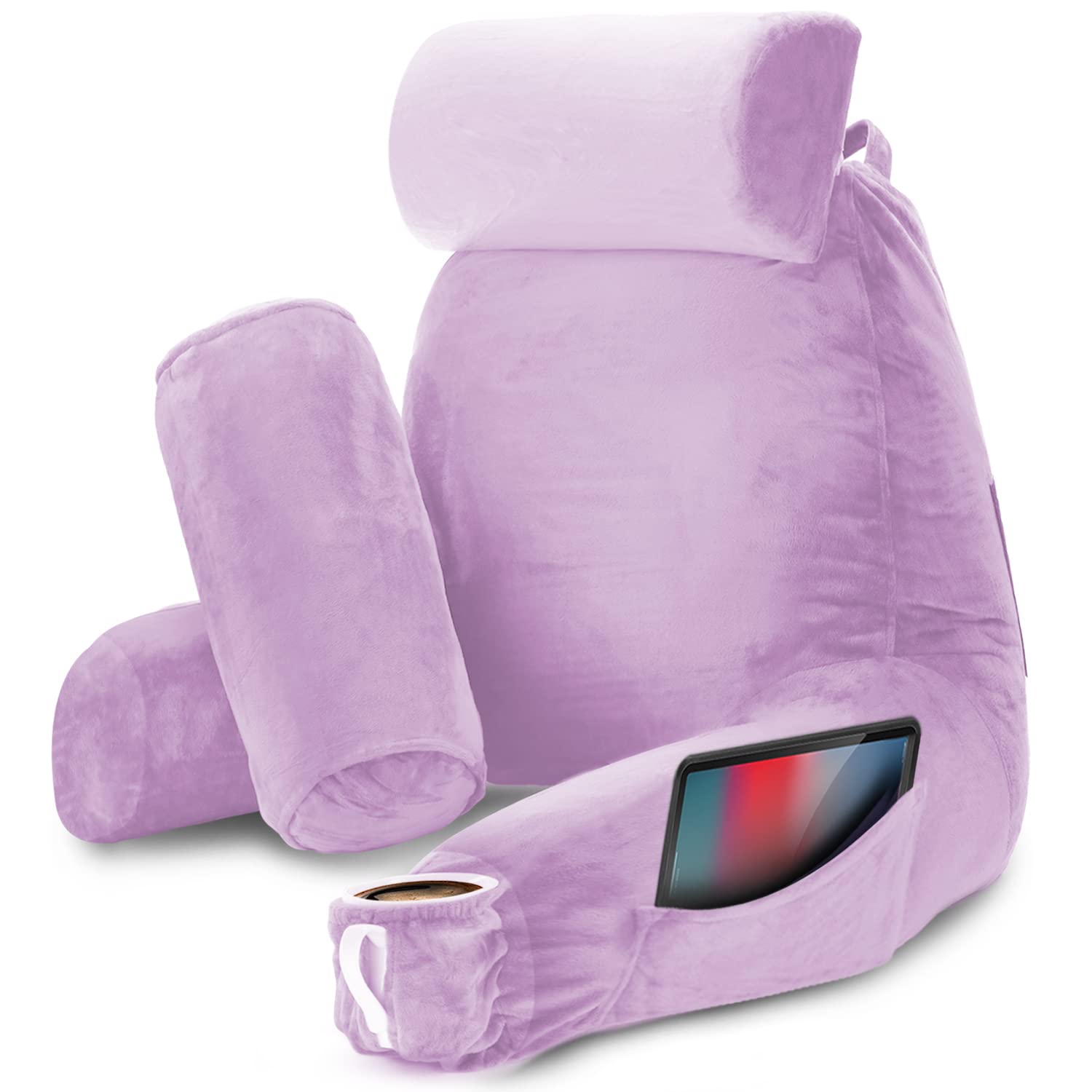 Nestl Reading Pillow with Shredded Memory Foam