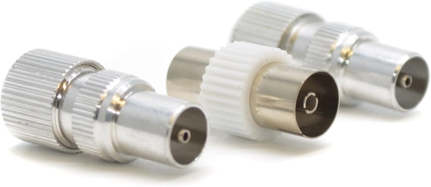 SSL Satellites 15 m White Fully Assembled Digital TV Aerial Cable Extension Kit with Male