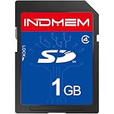 SD Card 1GB Class 4 Flash Memory Cards MLC Stanard Secure Digital Cards Camera Cards, 1GB(1pc)