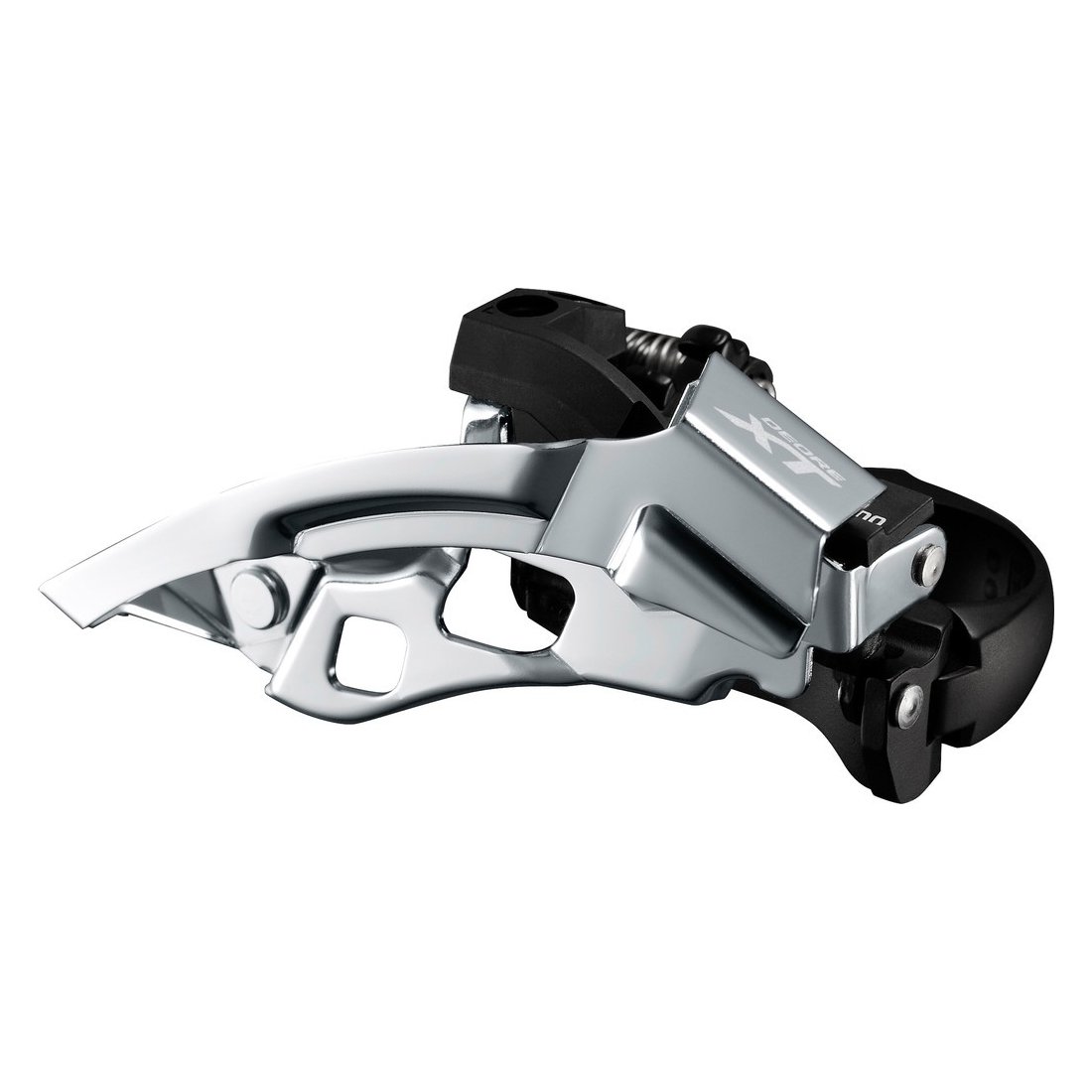 SHIMANO Front Mech XT T8000 10s T/S tpl 63-66 48T, Black