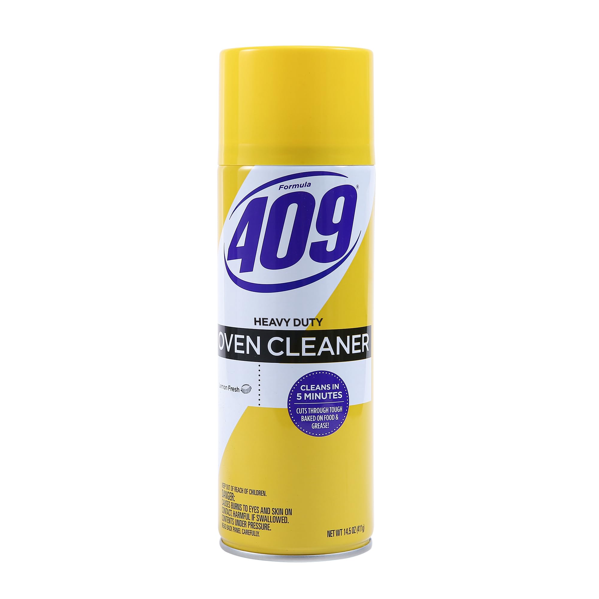 Photo 1 of 409 Heavy Duty Spray-On Oven Cleaner, Cuts Through Grease & Grime on Contact, A Powerful Clean You Can Trust, Lemon Scent, 14.5 Oz | Grill Cleaner, Stove Top Cleaner