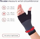 Neo G Wrist and Thumb Support - Arthritis Pain Relief Sleeve S Black view 7