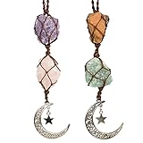 Hanging Car Ornament Natural Gemstone Healing