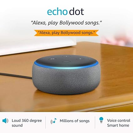 echo dot with alexa 3rd generation