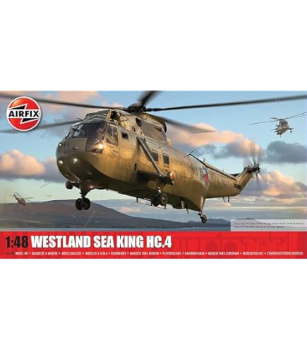 Amazon.com: Airfix Westland Lynx HM8 / MK 88A MK 90B 1:48 Military