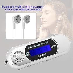 USB MP3 Player with with LCD Screen, Portable Audio