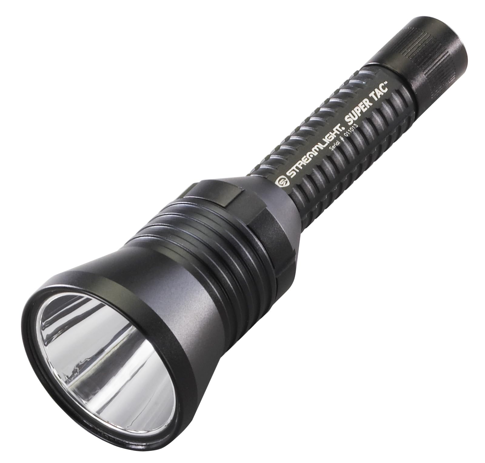 Photo 1 of Streamlight 88701 Super TAC 160-Lumen Professional Tactical LED Flashlight with CR123A Batteries, Clear Retail Packaging, Black