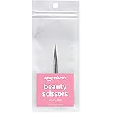 Amazon Basics Beauty Scissors, Stainless Steel, Silver