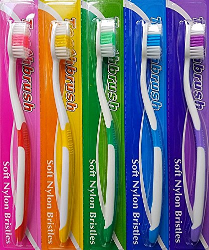 55 Toothbrushes Medium Soft for Church, Missionaries, Shelters ect.