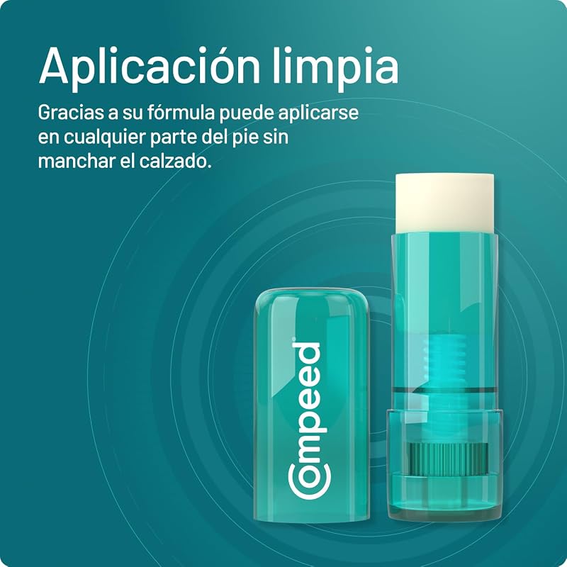 Stick Anti-fricción, Tratamiento Pies, Barra 8 ml